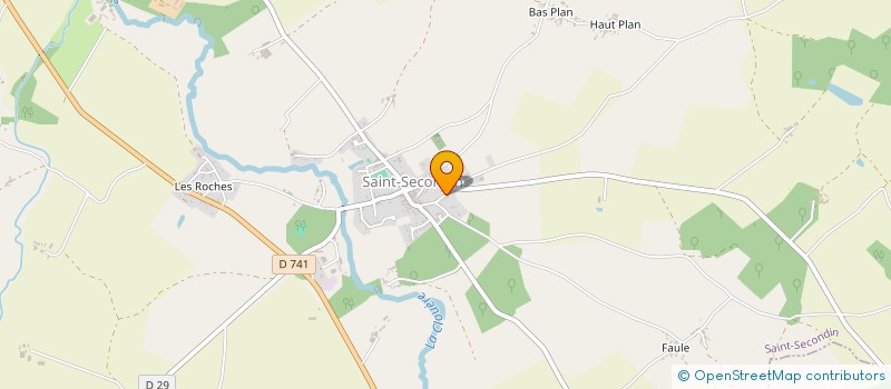 localisation de l'entreprise S.L.I.P  SAINT-SECONDIN