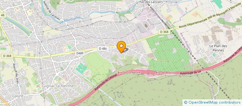 localisation de l'entreprise S.L IMMO à GIGNAC-LA-NERTHE