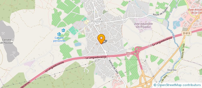 localisation de l'entreprise S&L INTERNATIONAL LUXE PROPERTY  POUSSAN