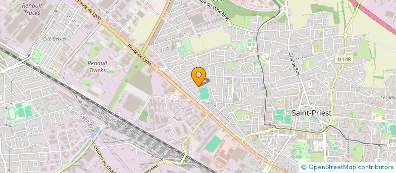 localisation de l'entreprise S & L INVEST  SAINT-PRIEST