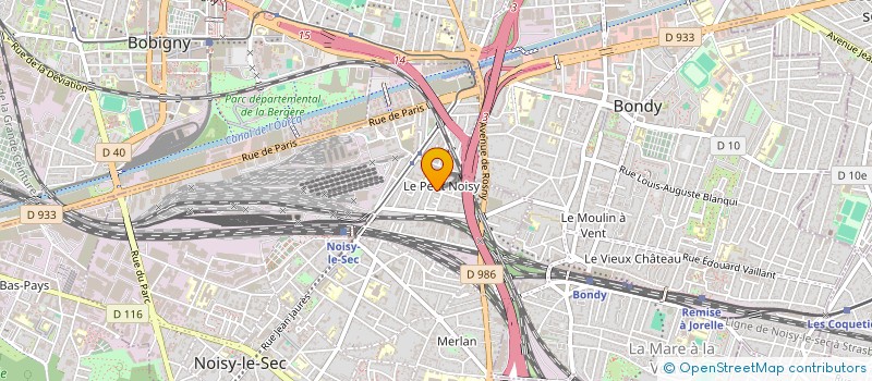 localisation de l'entreprise S.L. INVESTISSEMENT à NOISY-LE-SEC