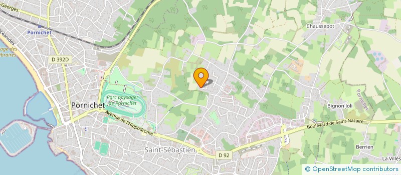 localisation de l'entreprise S.L. INVESTISSEMENTS à PORNICHET