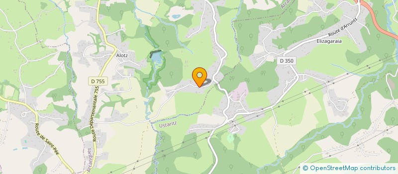 localisation de l'entreprise S.L.J.P à ARCANGUES