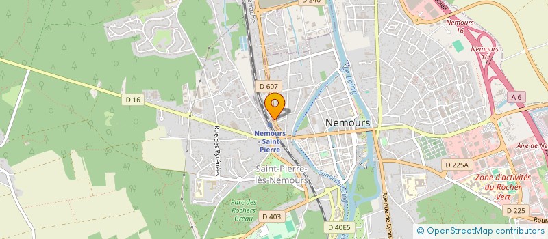 localisation de l'entreprise S.L.K. MOTOS à NEMOURS