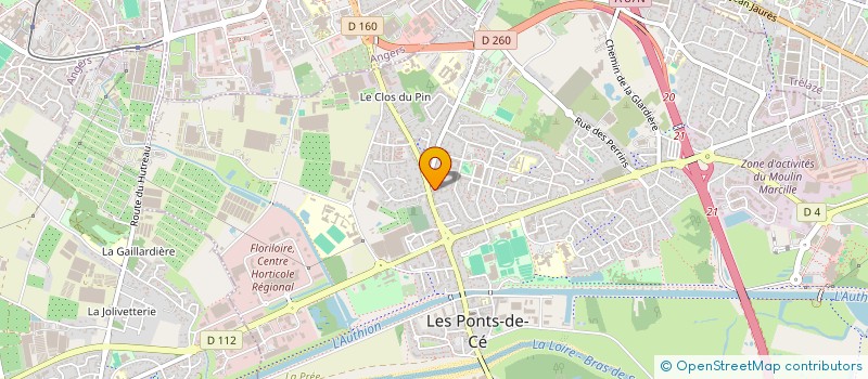 localisation de l'entreprise S.L LOCATION à LES PONTS-DE-CE