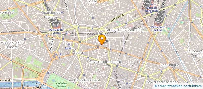 localisation de l'entreprise S L M  PARIS