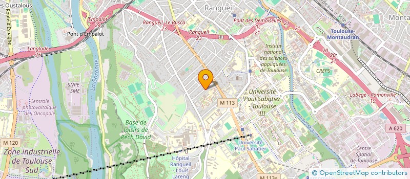 localisation de l'entreprise S L M à TOULOUSE