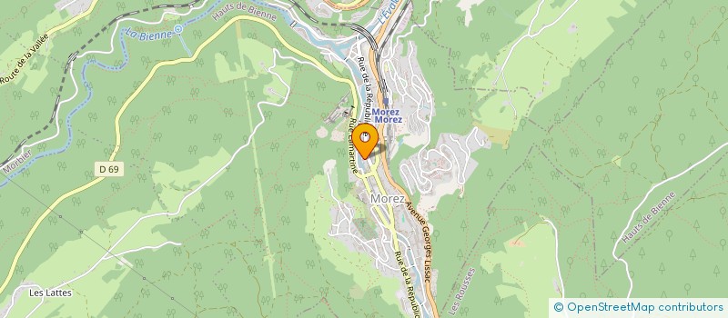 localisation de l'entreprise S L M à HAUTS DE BIENNE