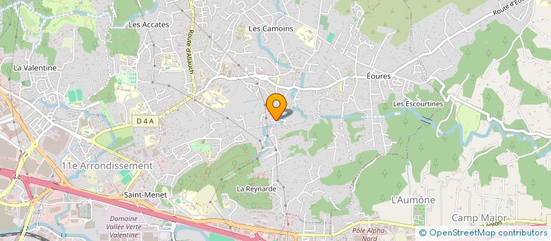 localisation de l'entreprise S.L.M à MARSEILLE