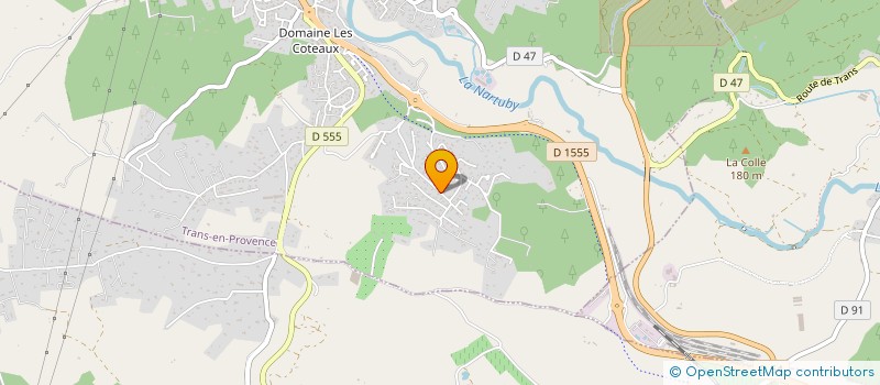 localisation de l'entreprise S.L.M à TRANS-EN-PROVENCE