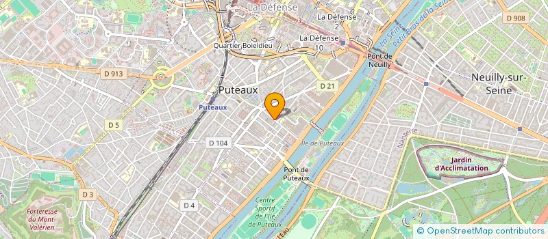 localisation de l'entreprise S.L.M  PUTEAUX