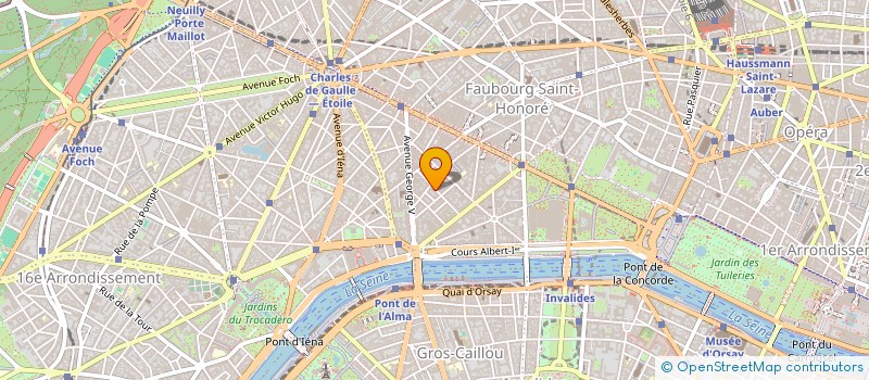 localisation de l'entreprise S.L.M. CONSEIL à PARIS