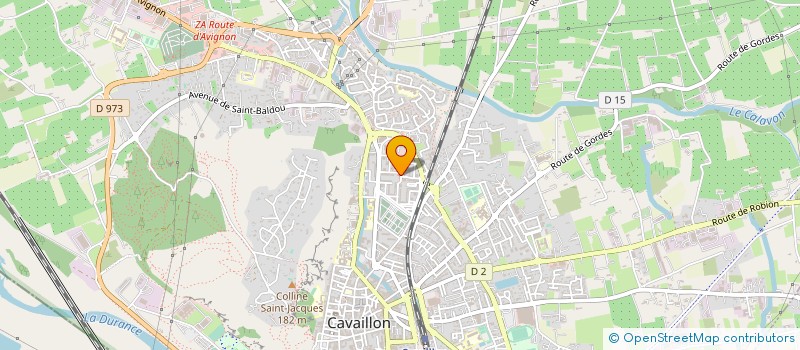 localisation de l'entreprise S.L.M. FORRESTIERE à CAVAILLON