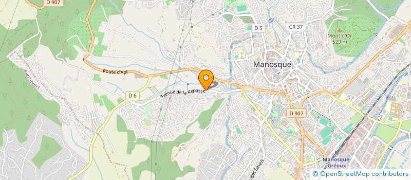 localisation de l'entreprise S.L MACONNERIE GENERALE à MANOSQUE