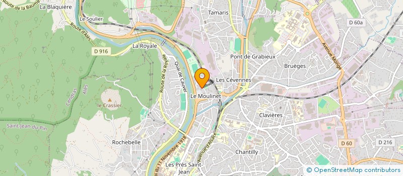 localisation de l'entreprise S.L.O  ALES