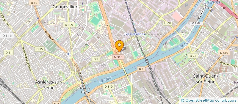 localisation de l'entreprise S.L.O ACADEMY à ASNIERES-SUR-SEINE