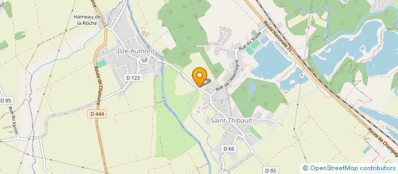 localisation de l'entreprise S.L.P. FONCIER  SAINT-THIBAULT