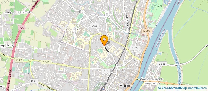 localisation de l'entreprise S.L.P.INVESTISSEMENT  MACON