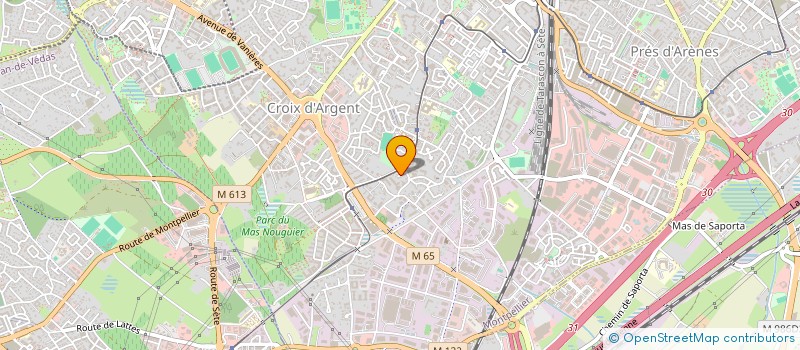 localisation de l'entreprise S.L. PROD. à MONTPELLIER