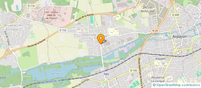 localisation de l'entreprise S.L.R  OLLAINVILLE