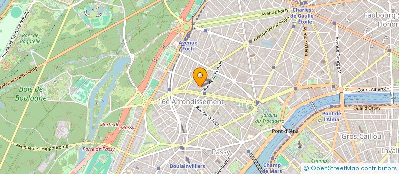 localisation de l'entreprise S L S  PARIS