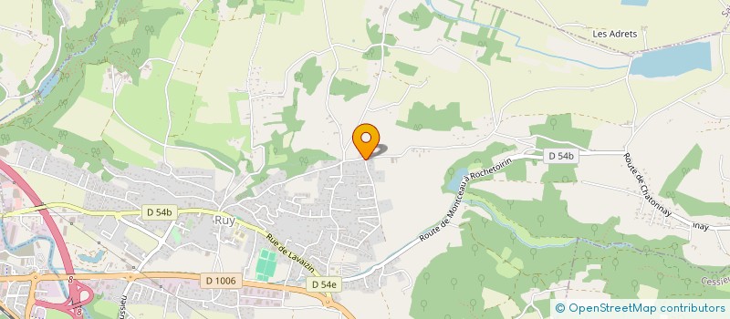 localisation de l'entreprise S.L.S.  RUY-MONTCEAU