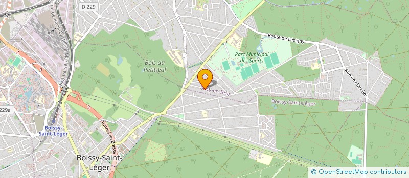 localisation de l'entreprise S.L.S  SUCY-EN-BRIE