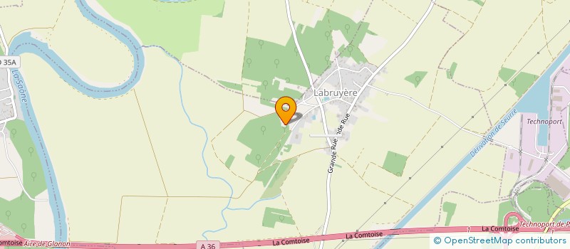 localisation de l'entreprise S.L.S  LABRUYERE