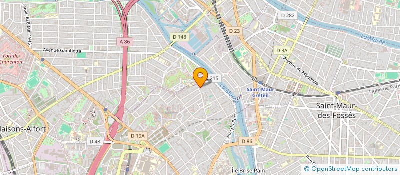 localisation de l'entreprise S.L.S.B à CRETEIL