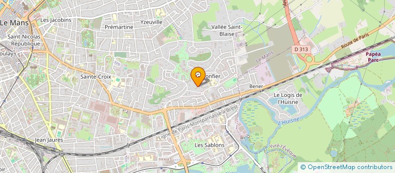 localisation de l'entreprise S&L SPORTS LIMITED  LE MANS