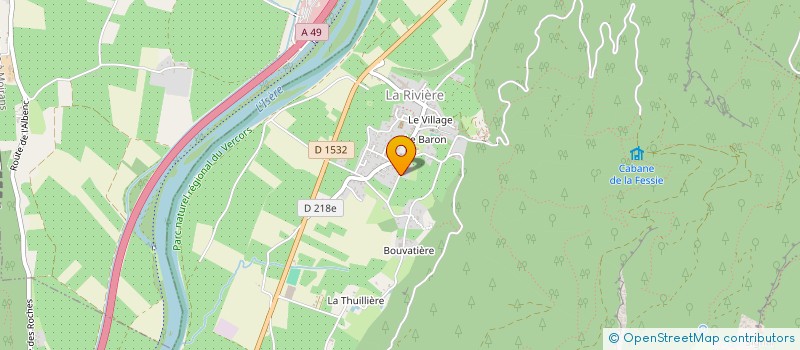 localisation de l'entreprise S.L.V.M. (SOCIETE DE LOCATION VENTE DE MATERIEL) à SAINT-QUENTIN-SUR-ISERE