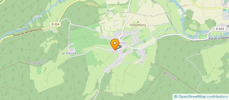 localisation de l'entreprise S'LANDSTUEBEL  KNRSHEIM