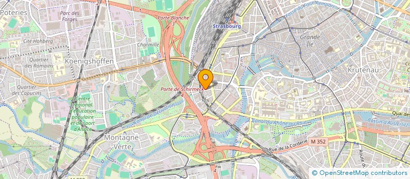 localisation de l'entreprise S LAQUILLE PATRIMOINE à STRASBOURG