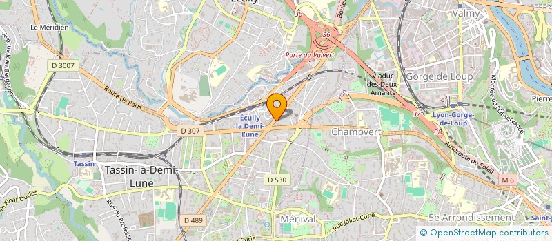 localisation de l'entreprise S-LINE HAIR  TASSIN-LA-DEMI-LUNE