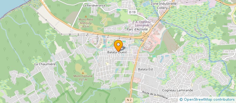 localisation de l'entreprise S.LOC  MATOURY