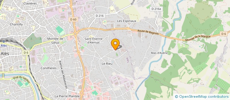 localisation de l'entreprise S. LOISIRS EURL  ALES