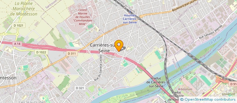 localisation de l'entreprise S. LOOP  CARRIERES-SUR-SEINE