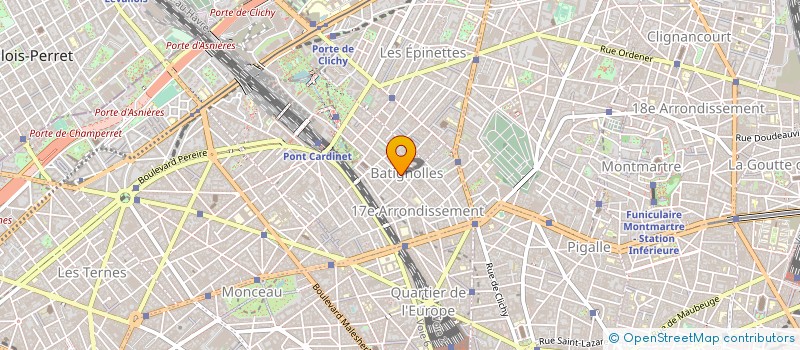 localisation de l'entreprise S & M à PARIS
