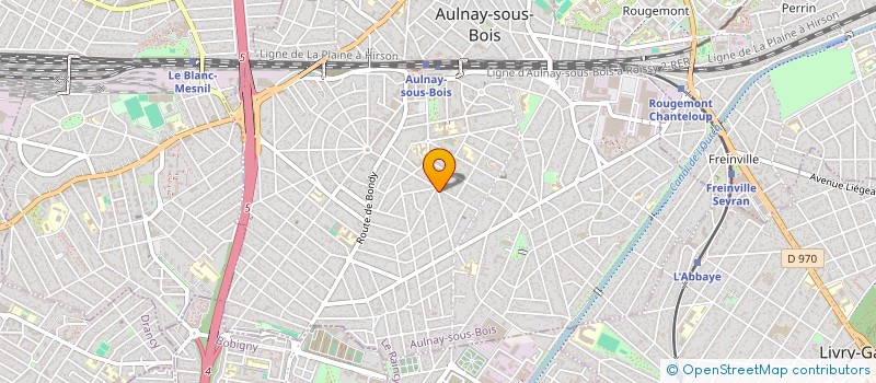 localisation de l'entreprise S M à AULNAY-SOUS-BOIS