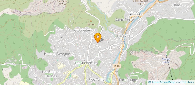 localisation de l'entreprise S.M.  TOULON