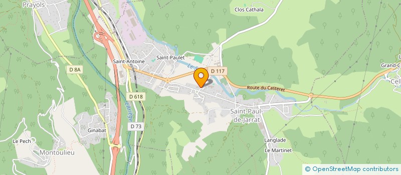 localisation de l'entreprise S&M à SAINT-PAUL-DE-JARRAT