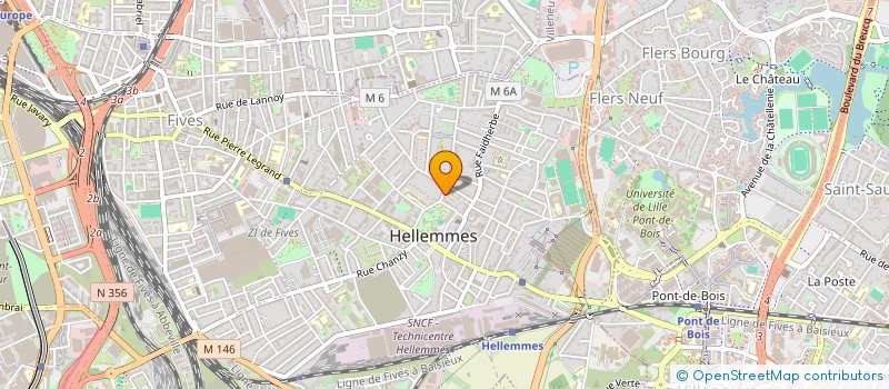 localisation de l'entreprise S&M à LILLE