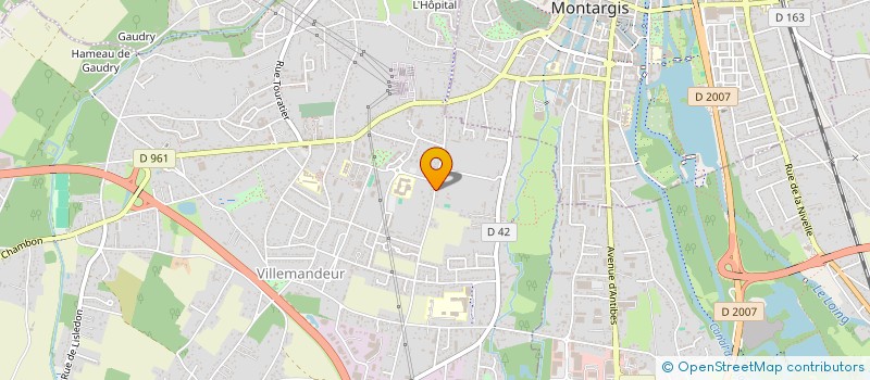 localisation de l'entreprise S.M.A à VILLEMANDEUR