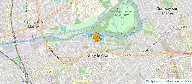 localisation de l'entreprise S.M.A.C. à NOISY-LE-GRAND