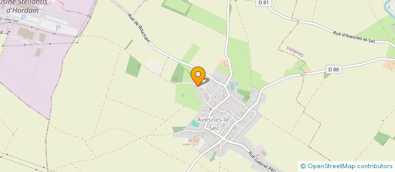 localisation de l'entreprise S.M.A.C à AVESNES-LE-SEC