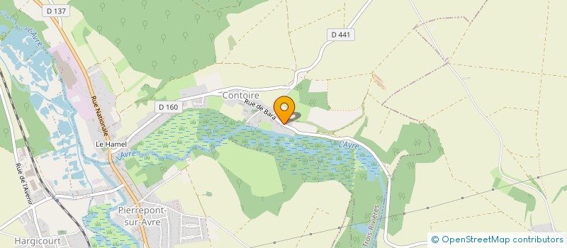 localisation de l'entreprise S.M.A. COUVERTURE  ROCQUENCOURT