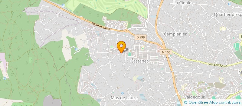 localisation de l'entreprise S.M.A.D.  NIMES