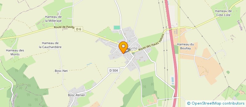 localisation de l'entreprise S.M.A.E.P.A. DE LA REGION DE SIERVILLE à SIERVILLE