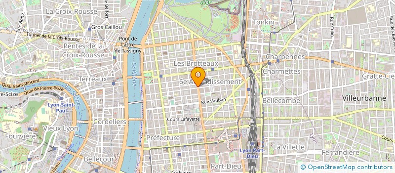 localisation de l'entreprise S.M.A.I. DIAGNOSTICS IMMOBILIERS  LYON