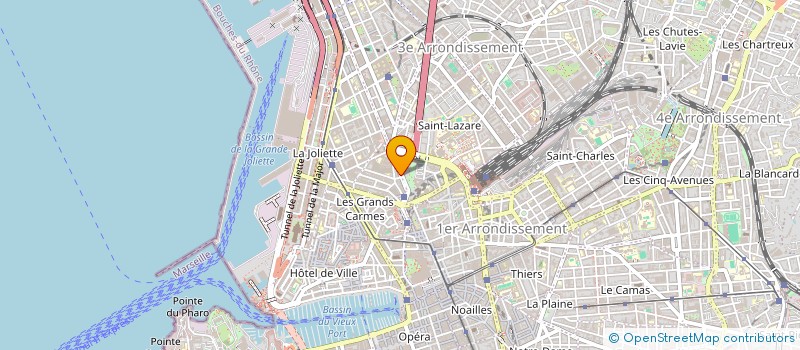 localisation de l'entreprise S-M-A SARL à MARSEILLE